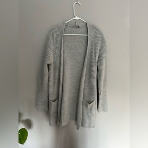 ASOS knitted cardigan size 8- M. Grey, great condition
